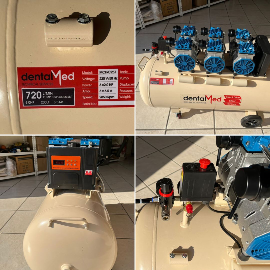 Oil Free Compressor - 200L - Image 2