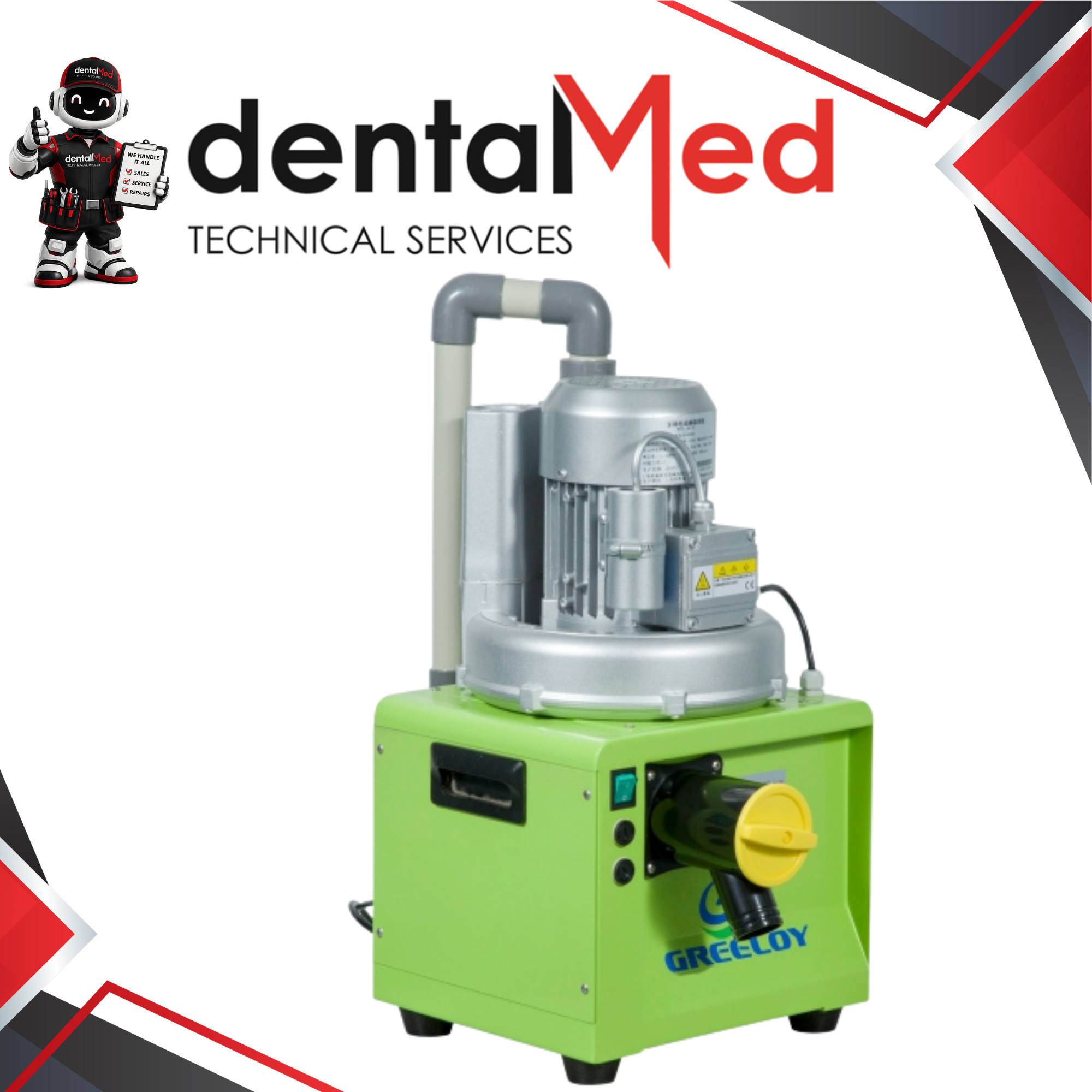 Dry Suction Pump (2-3 Chairs)