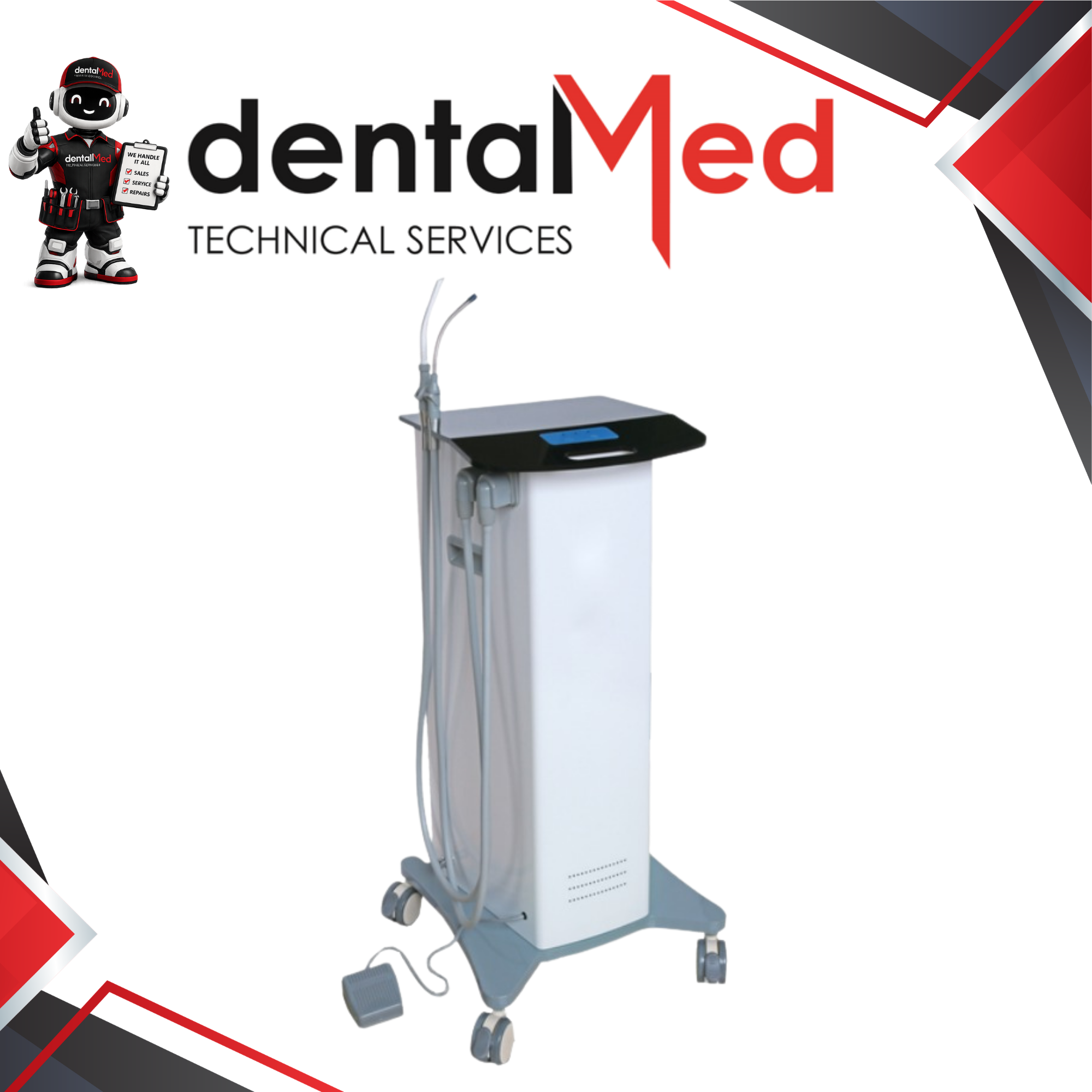 Portable suction unit 300W